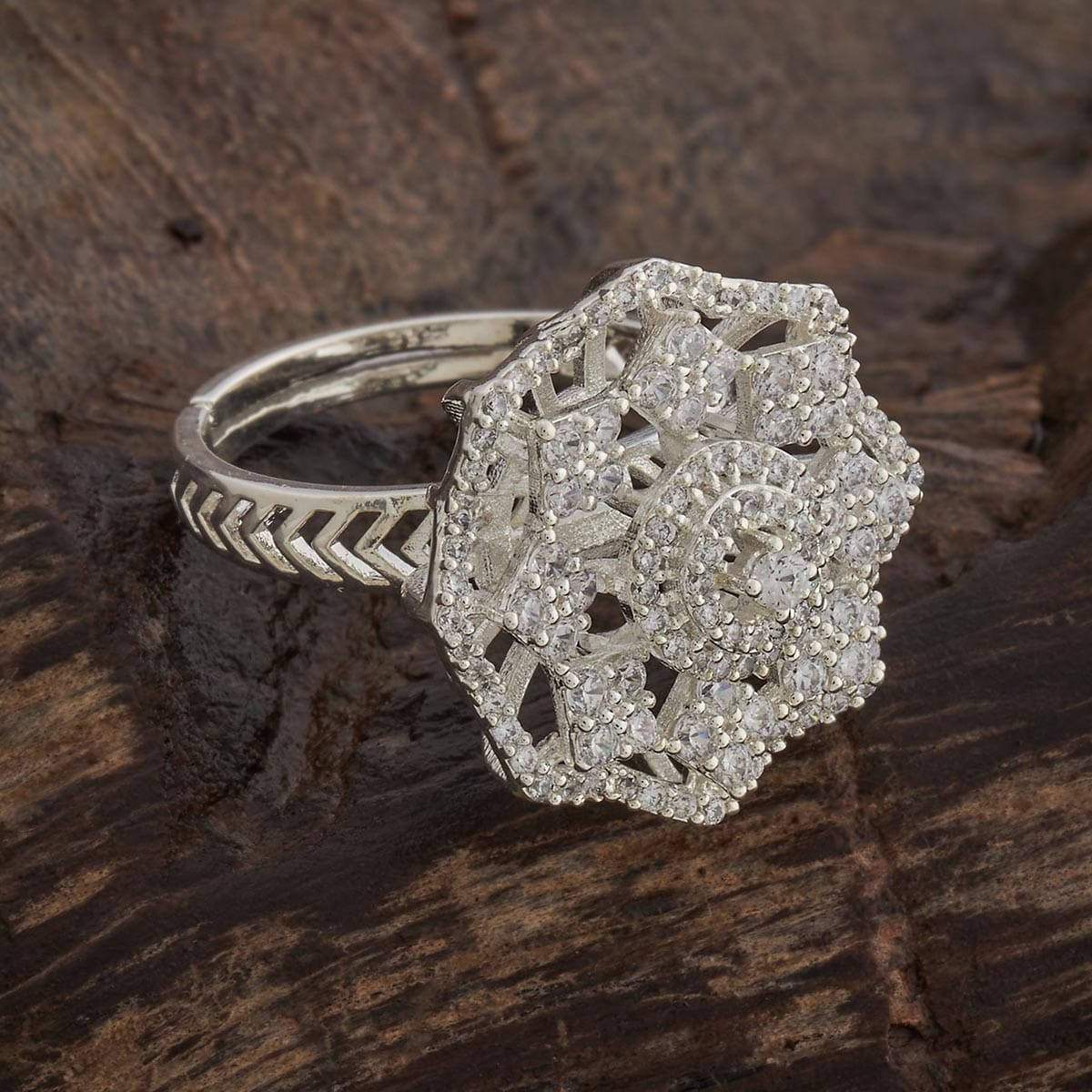 Zircon Finger Ring 182444 - Image 5