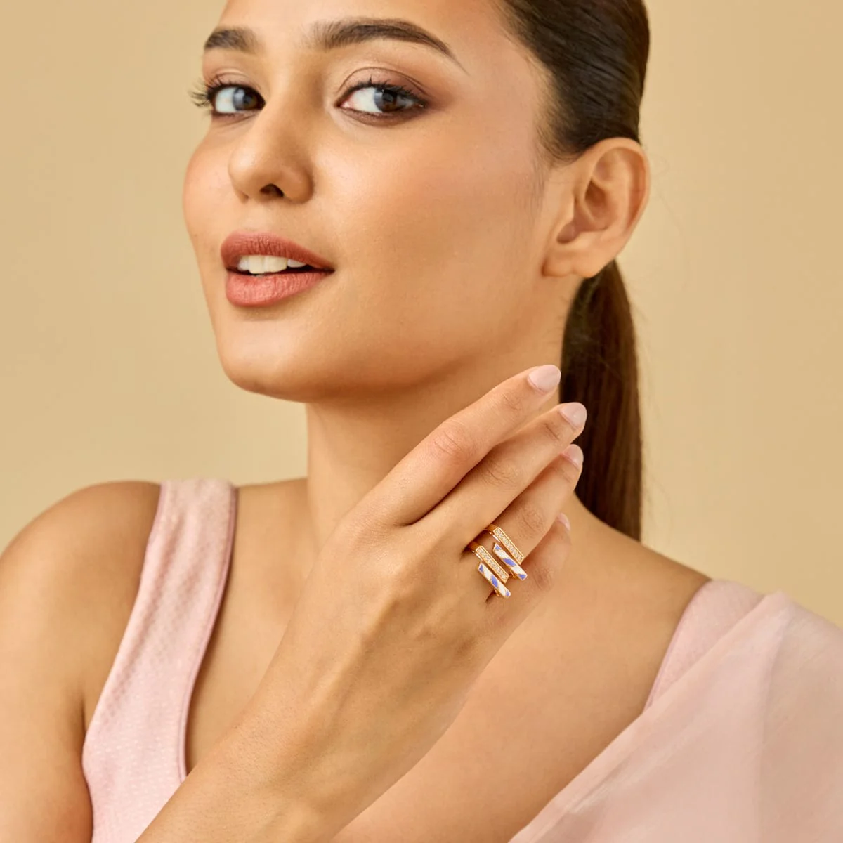 Zircon Finger Ring 182641 - Image 7