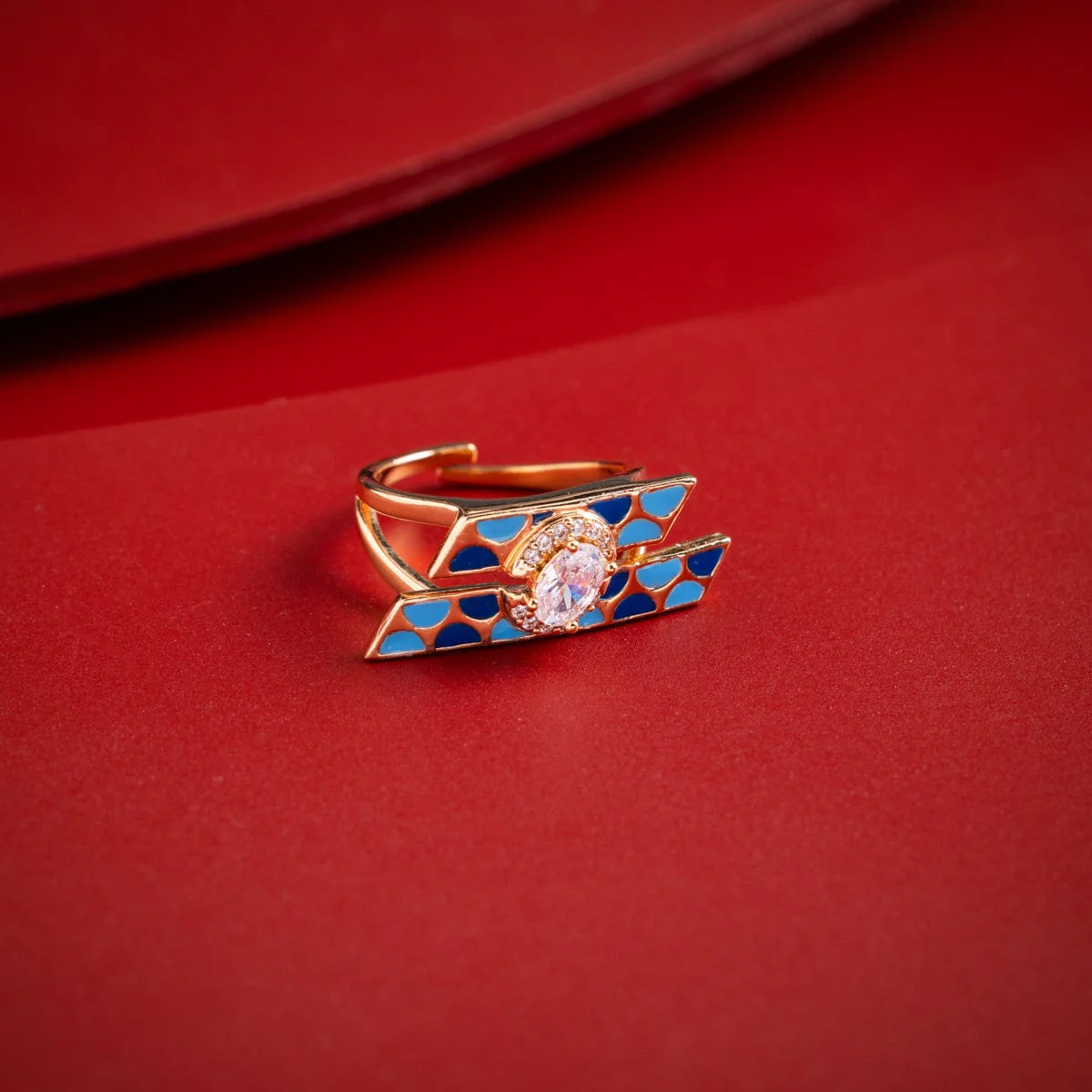 Zircon Finger Ring 182642 - Image 2