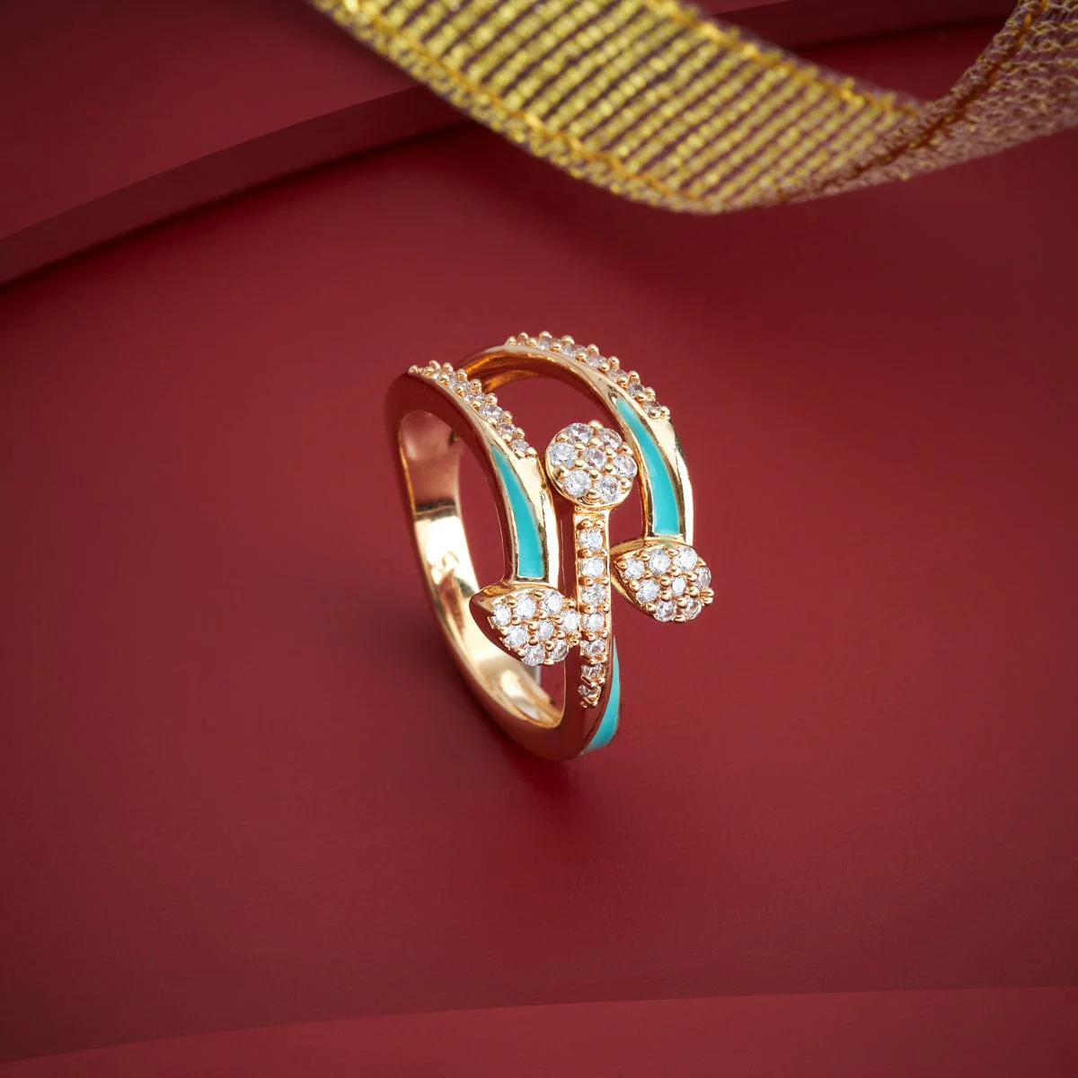 Zircon Finger Ring 182643 - Image 2