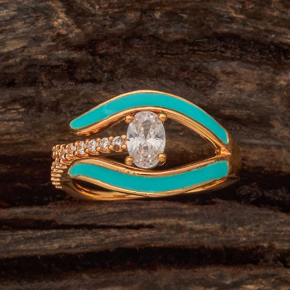 Zircon Finger Ring 182644 - Image 4