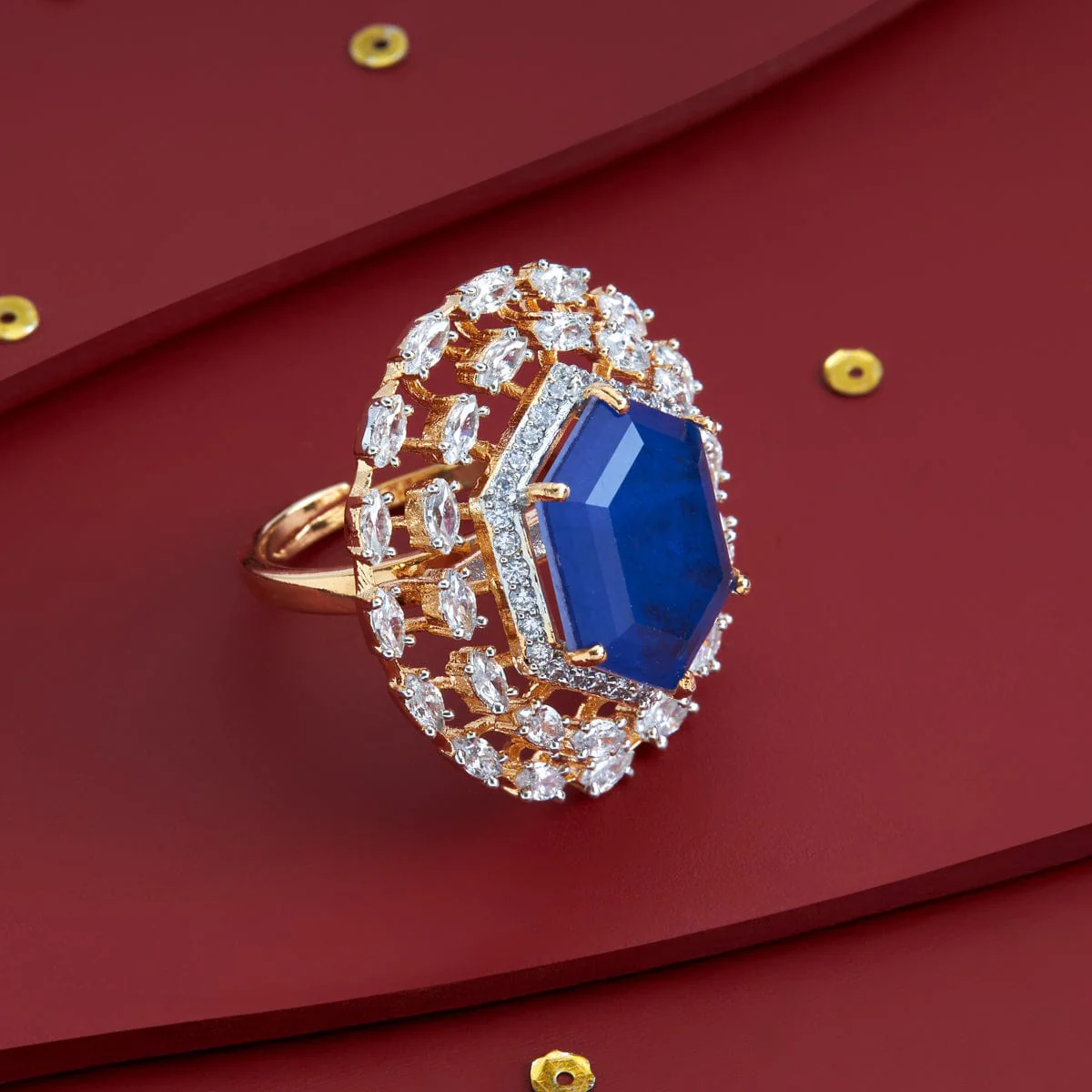 Zircon Finger Ring 184448 - Image 14