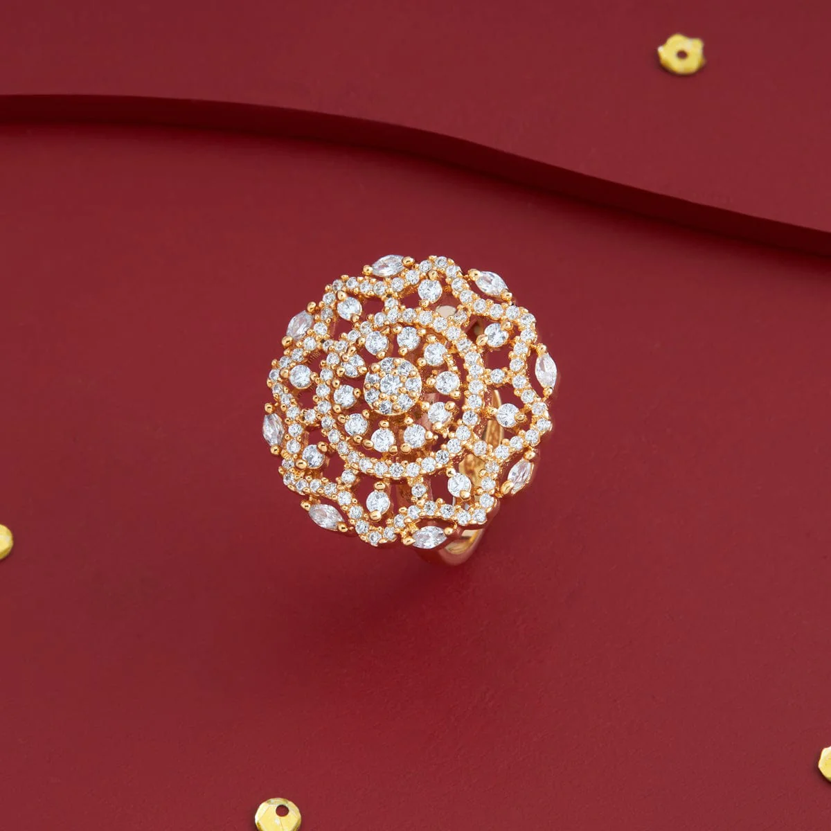 Zircon Finger Ring 185590 - Image 2