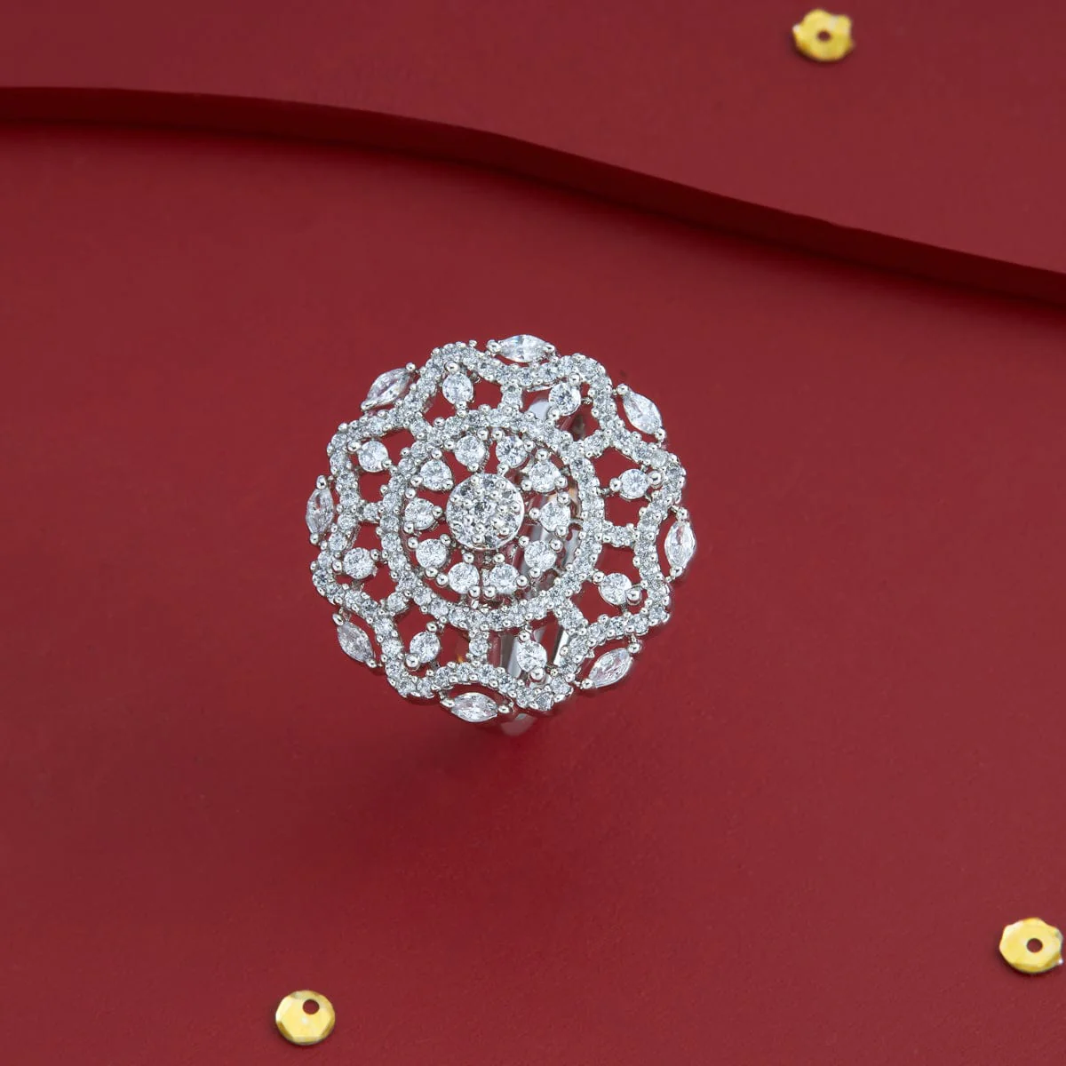 Zircon Finger Ring 185590 - Image 6