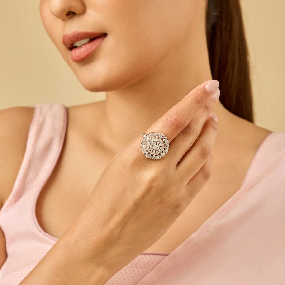 Zircon Finger Ring 185590 - Image 7