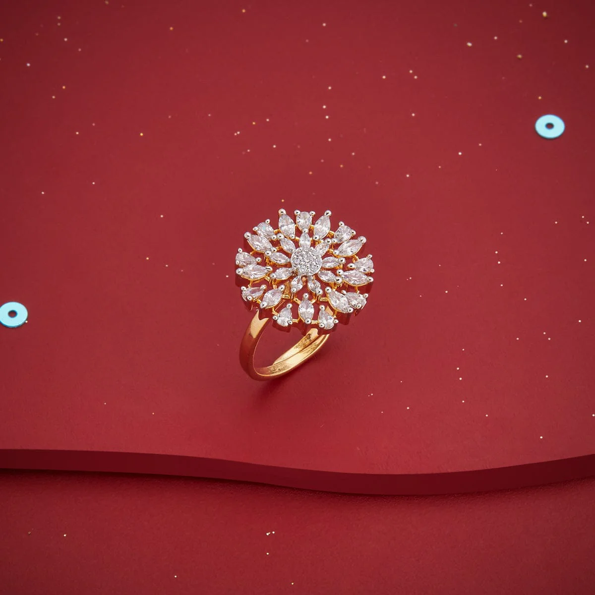 Zircon Finger Ring 185592 - Image 2