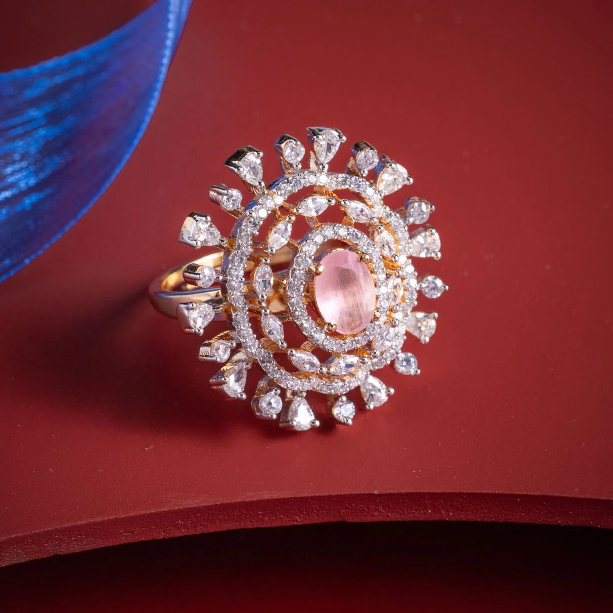 Zircon Finger Ring 185597 - Image 10
