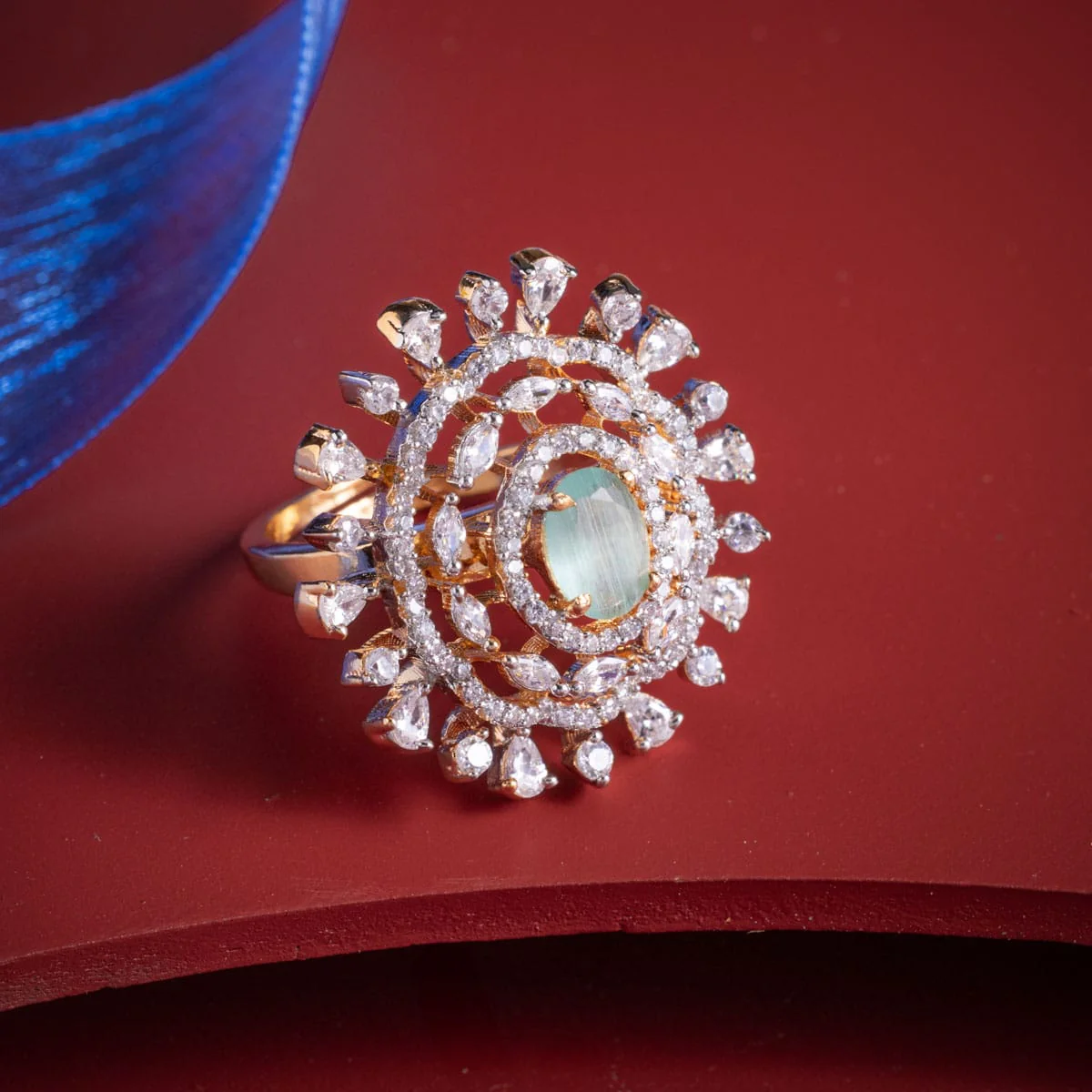 Zircon Finger Ring 185597 - Image 15
