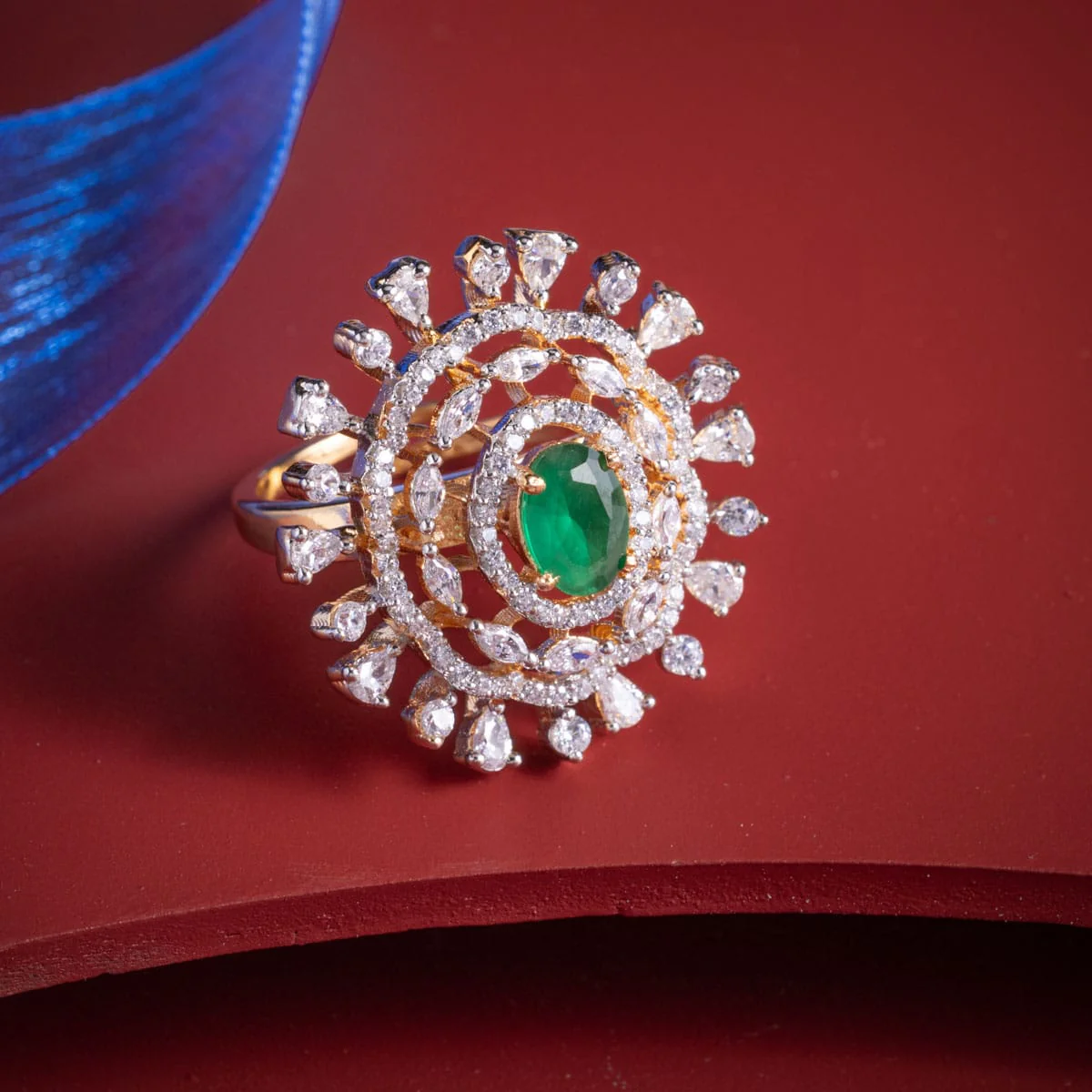Zircon Finger Ring 185597 - Image 6