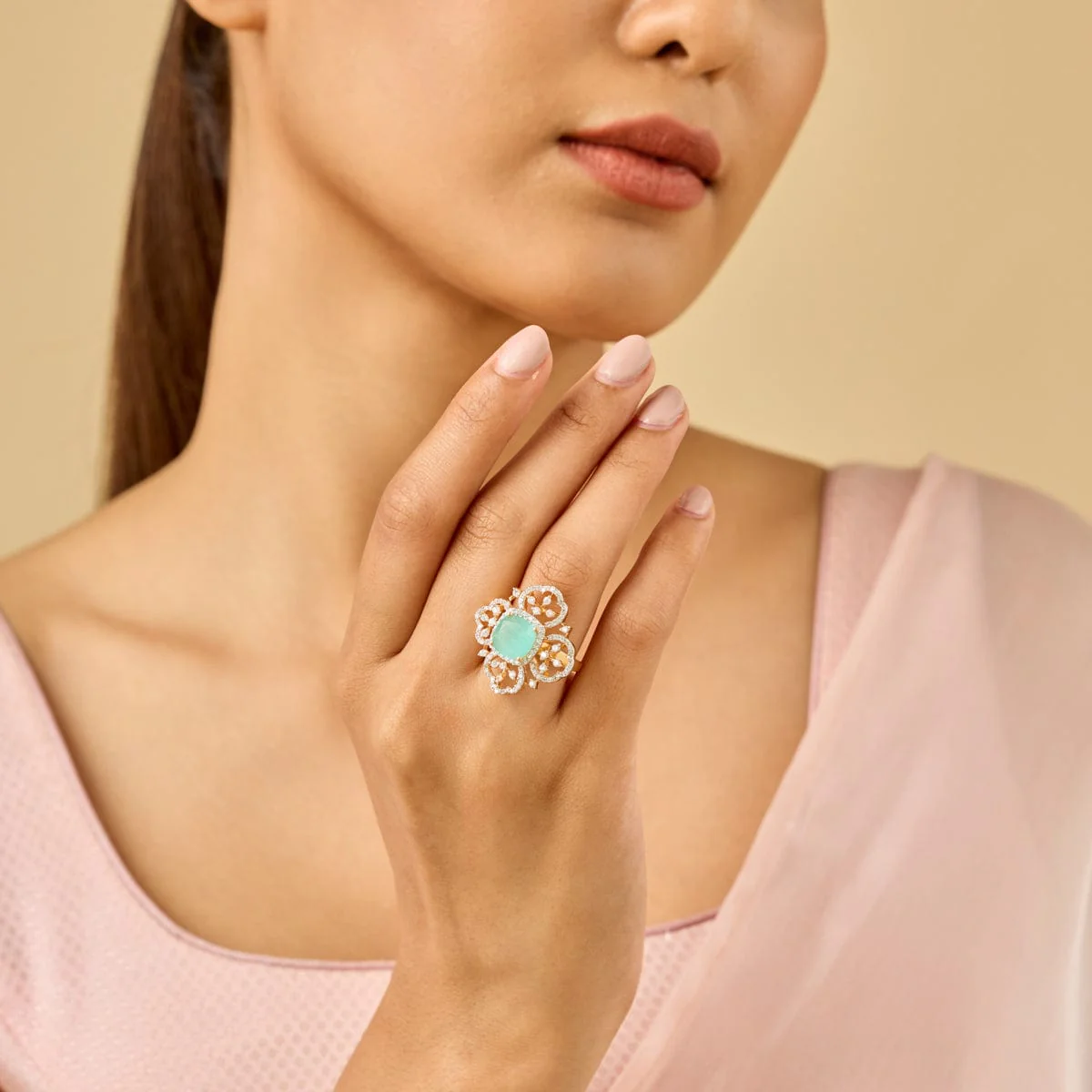Zircon Finger Ring 185599 - Image 11