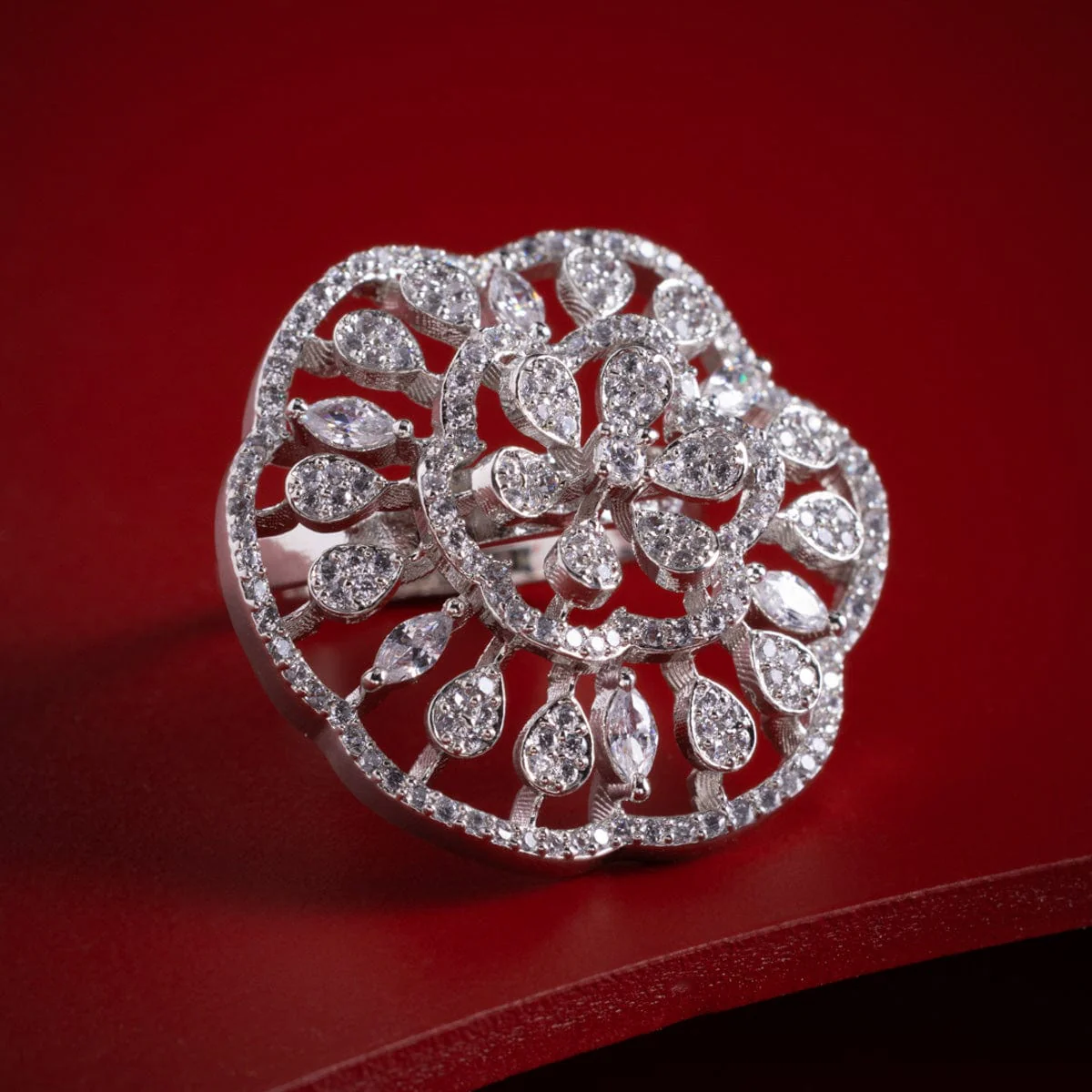 Zircon Finger Ring 185601 - Image 7