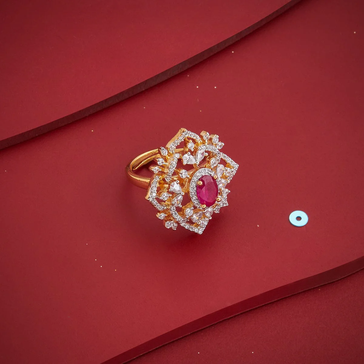 Zircon Finger Ring 185622 - Image 2