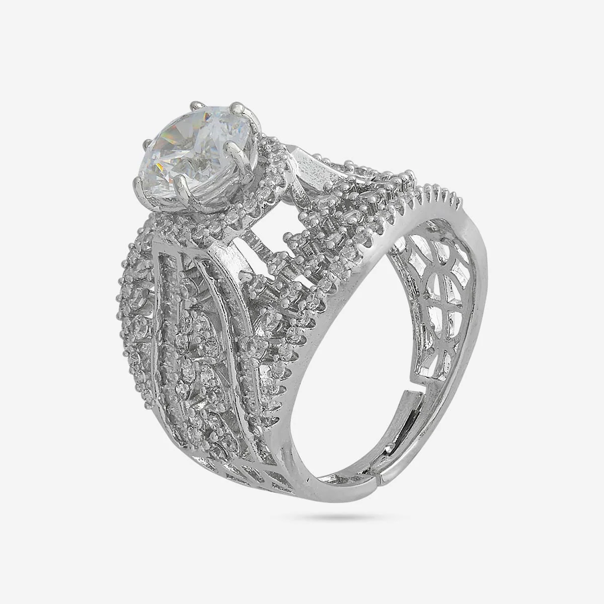 Zircon Finger Ring 187675 - Image 6