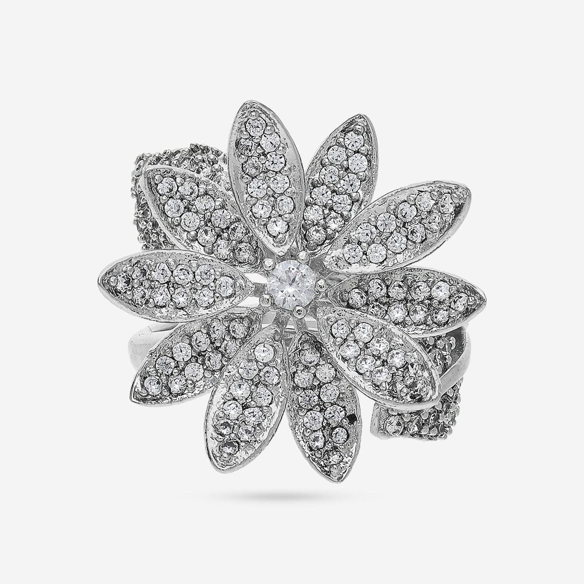 Zircon Finger Ring 193136 - Image 8