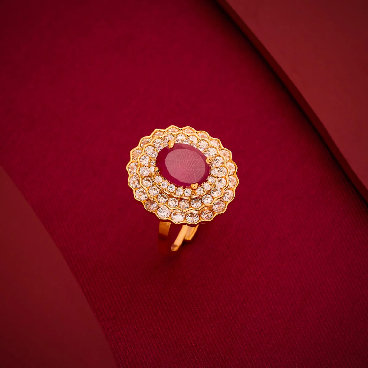 Zircon Finger Ring 193889 - Image 2