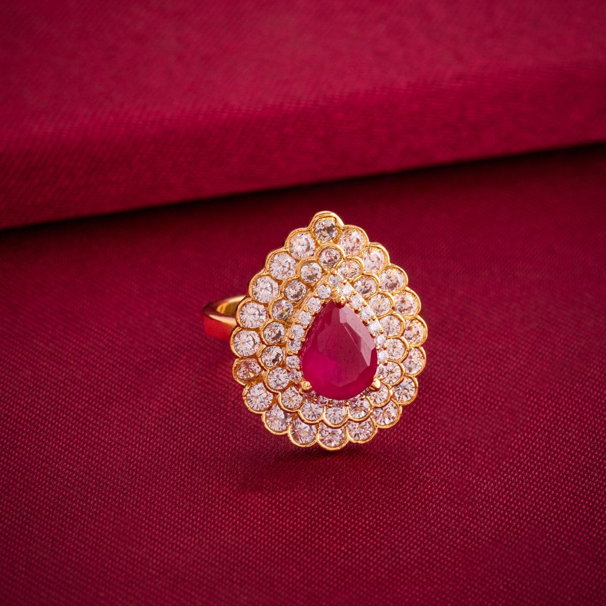 Zircon Finger Ring 193895 - Image 2