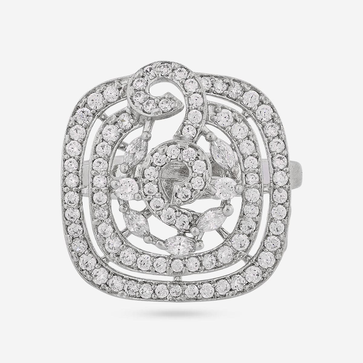 Zircon Finger Ring 195228 - Image 4