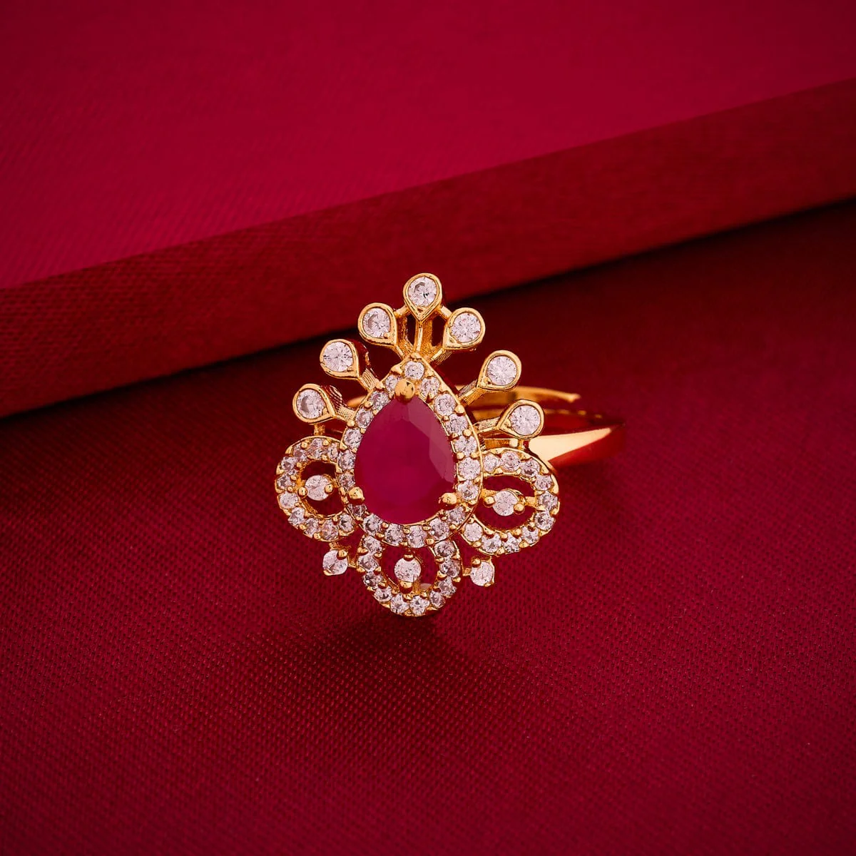 Zircon Finger Ring 195244 - Image 2