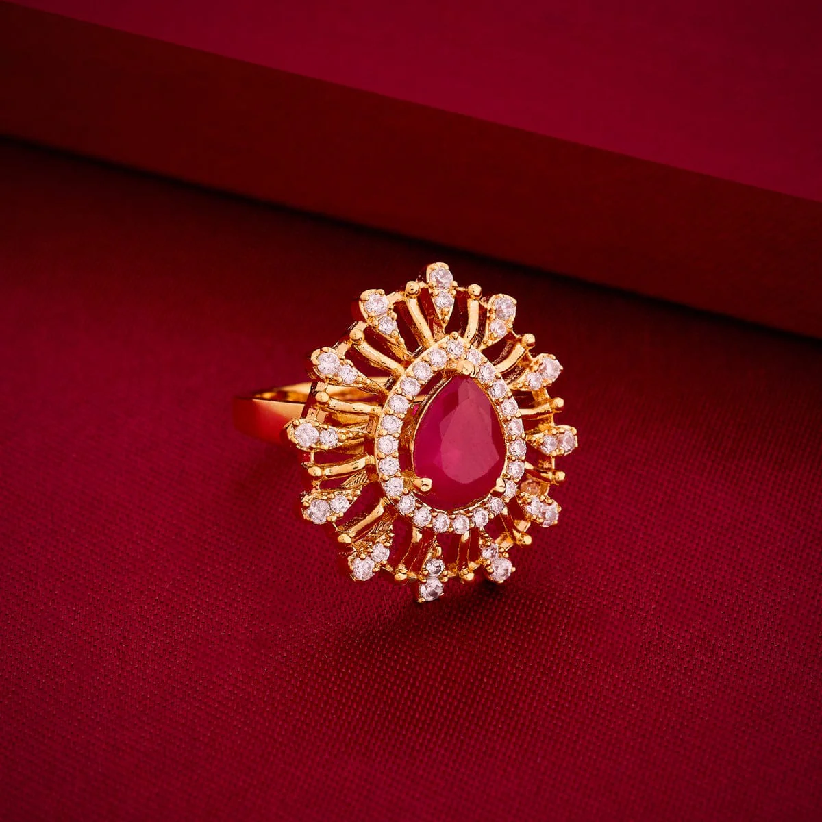 Zircon Finger Ring 195246 - Image 2