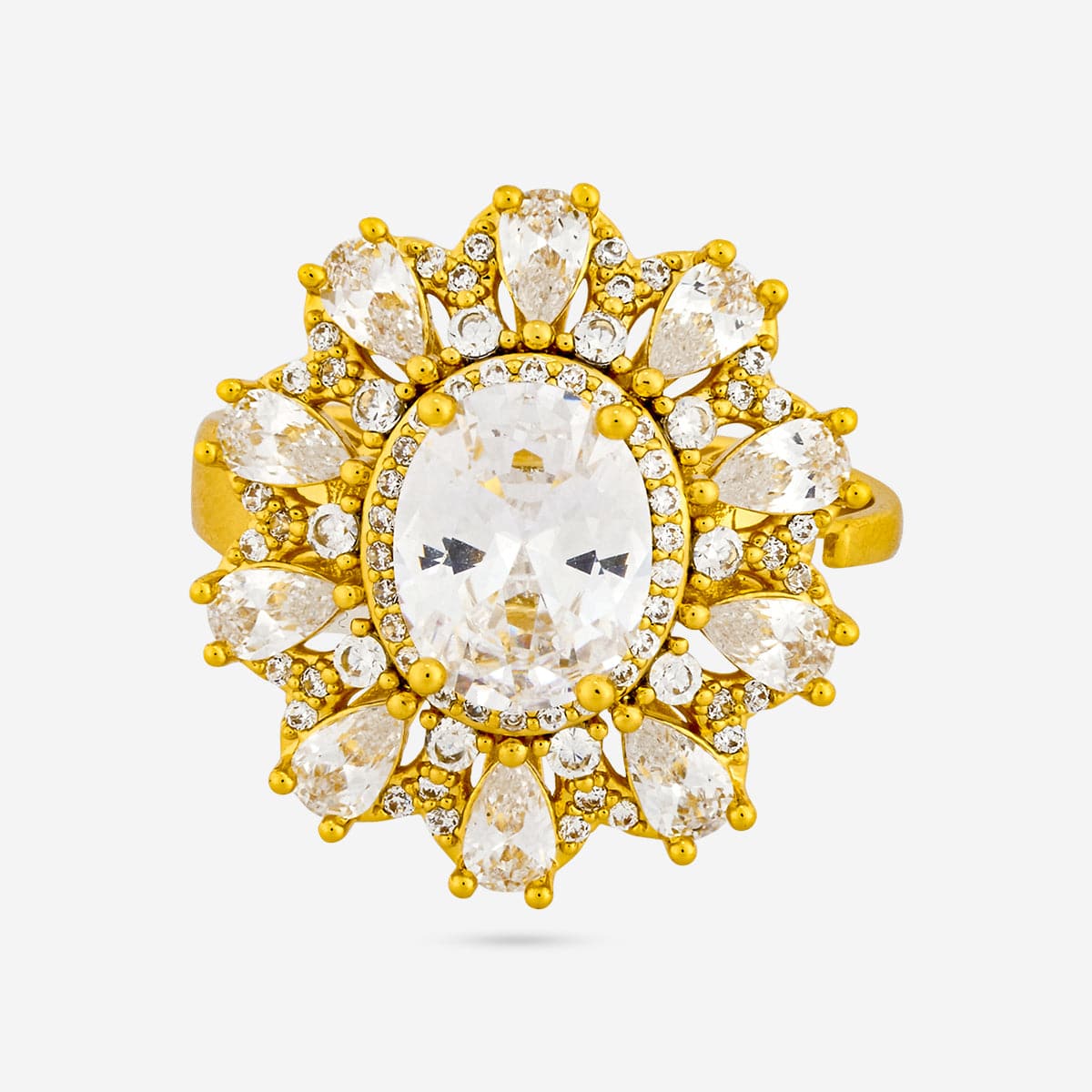 Zircon Finger Ring 195318 - Image 4