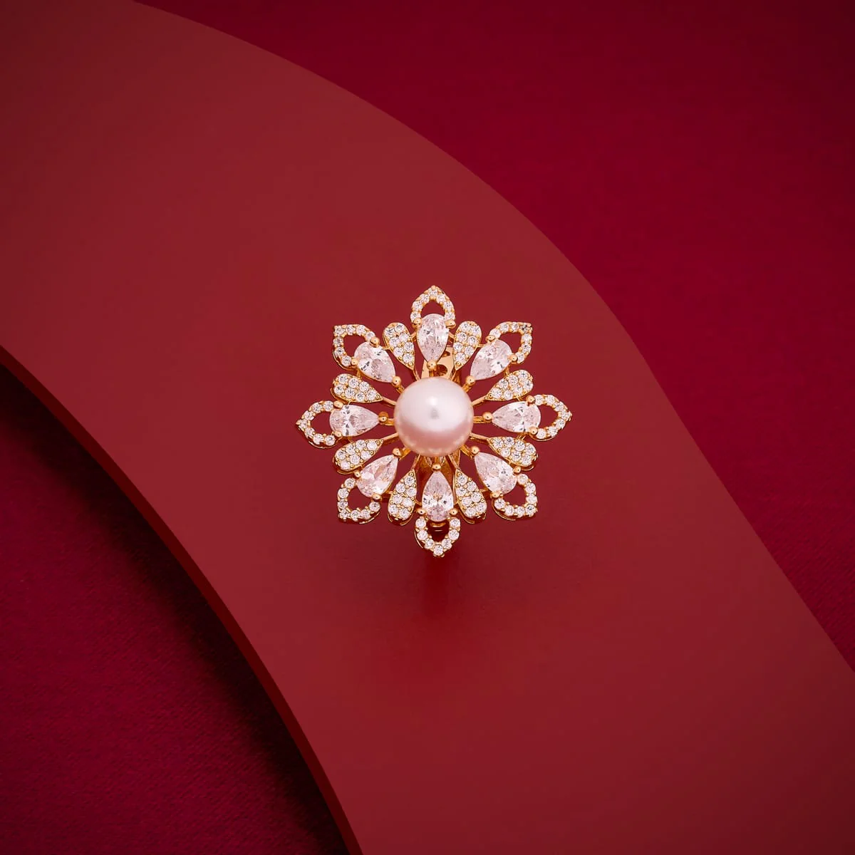 Zircon Finger Ring 197425 - Image 2