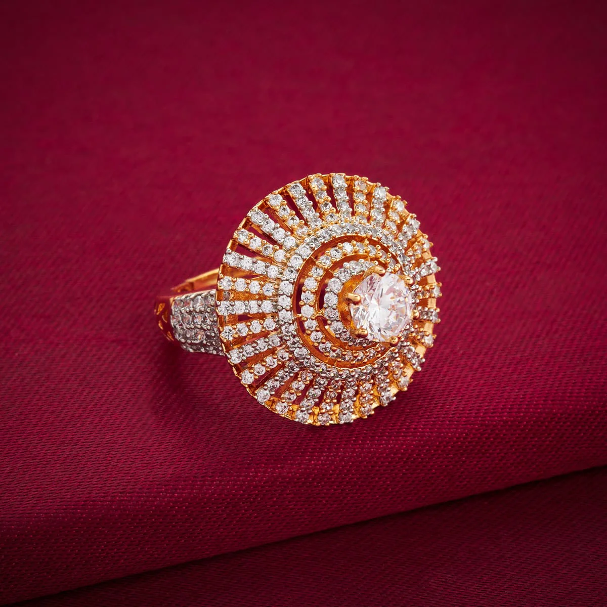 Zircon Finger Ring 197426 - Image 2