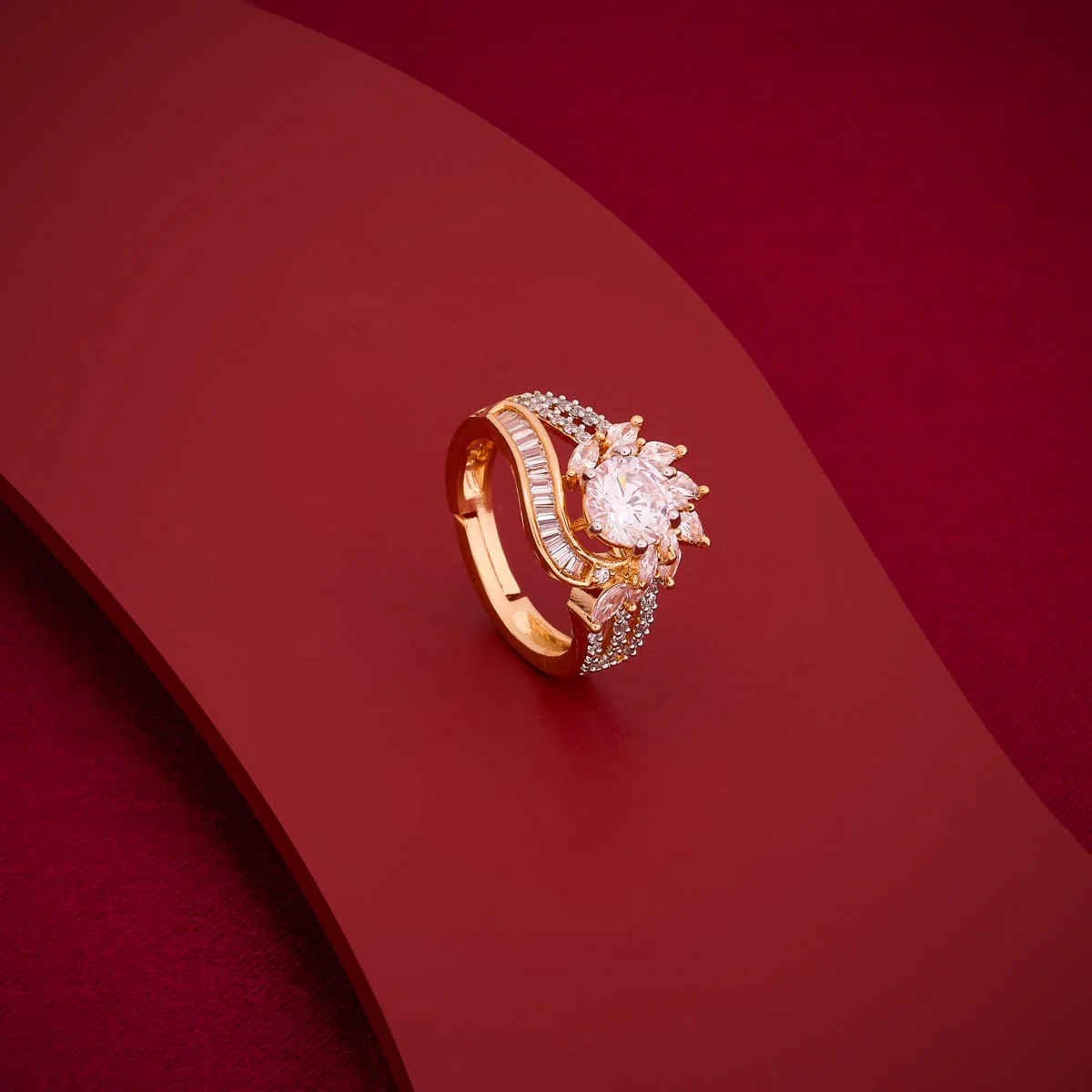 Zircon Finger Ring 197427 - Image 2
