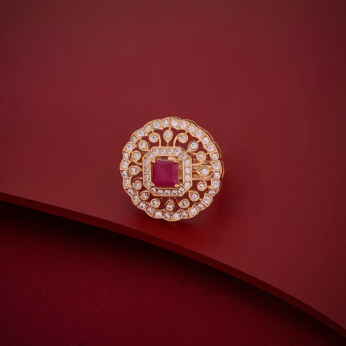 Zircon Finger Ring 197631 - Image 2