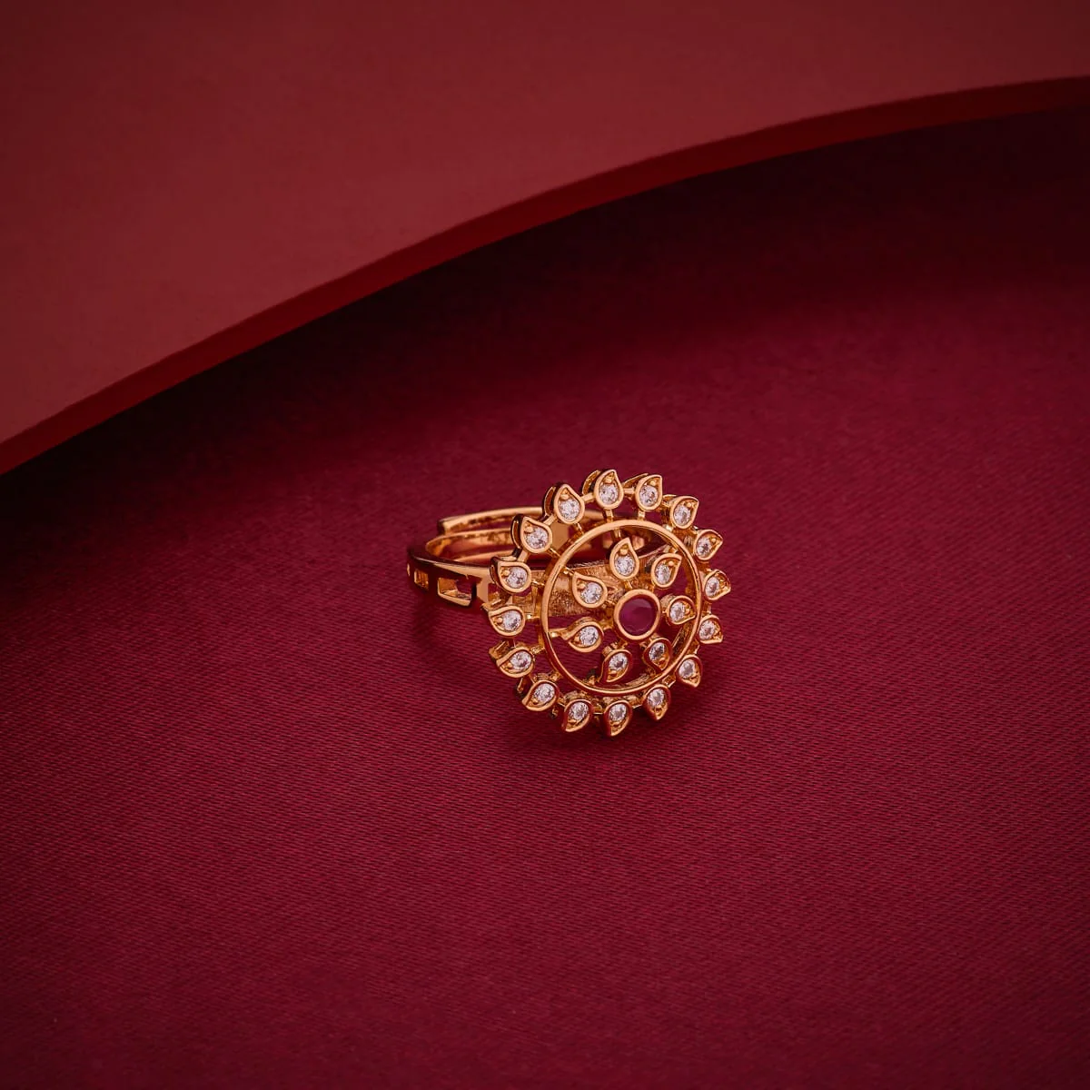 Zircon Finger Ring 197632 - Image 2