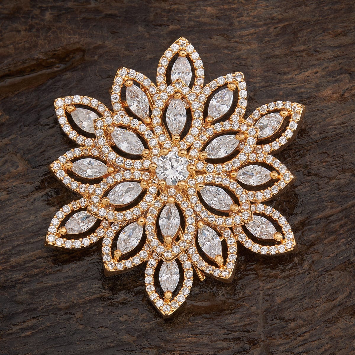 Zircon Hair Brooch 147058 - Image 2