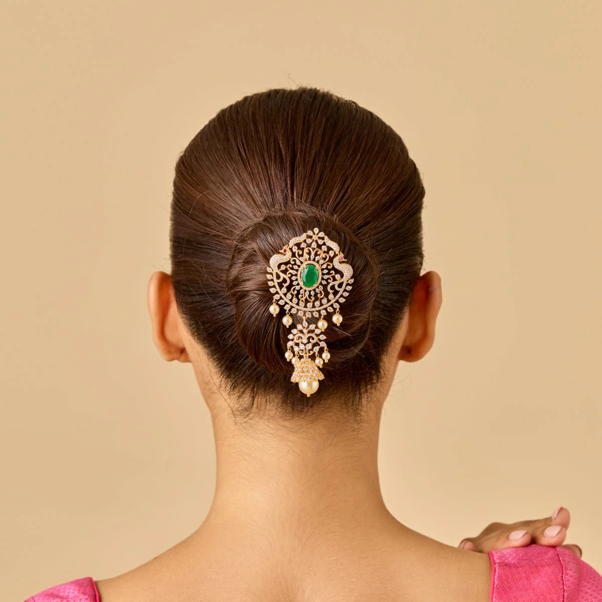 Zircon Hair Brooch 185637 - Image 3