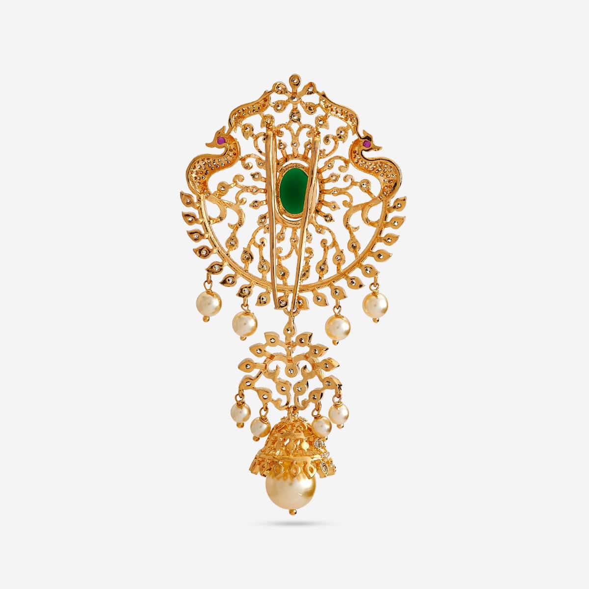 Zircon Hair Brooch 185637 - Image 4