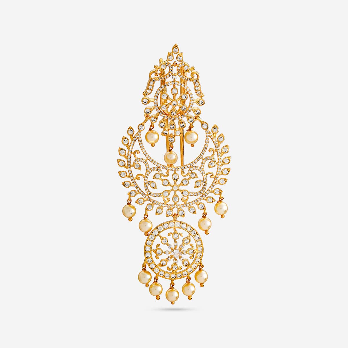 Zircon Hair Brooch 185638