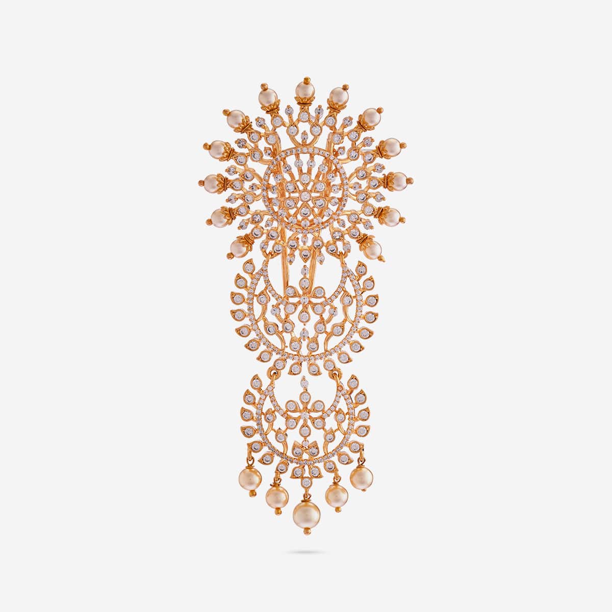 Zircon Hair Brooch 185639