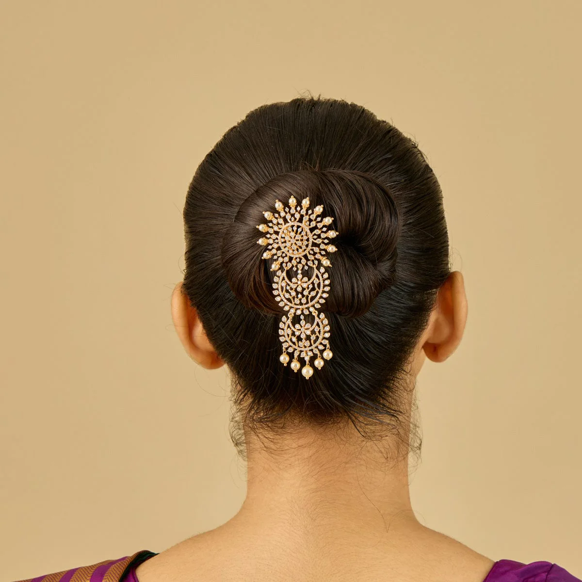 Zircon Hair Brooch 185639 - Image 3