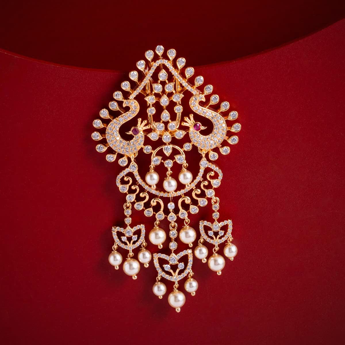 Zircon Hair Brooch 185640 - Image 2