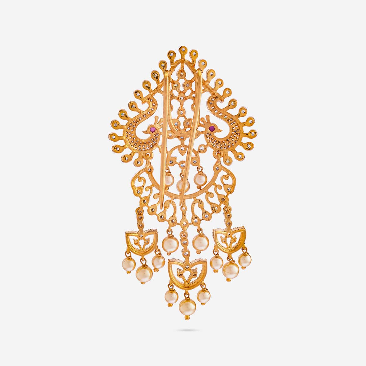 Zircon Hair Brooch 185640 - Image 4