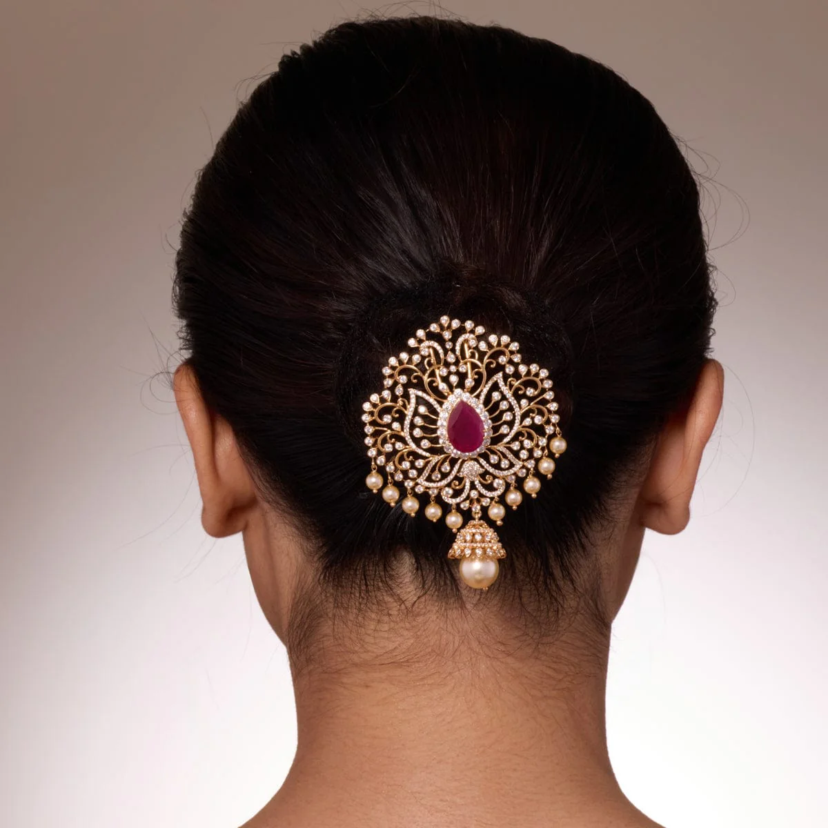 Zircon Hair Brooch 190911 - Image 3