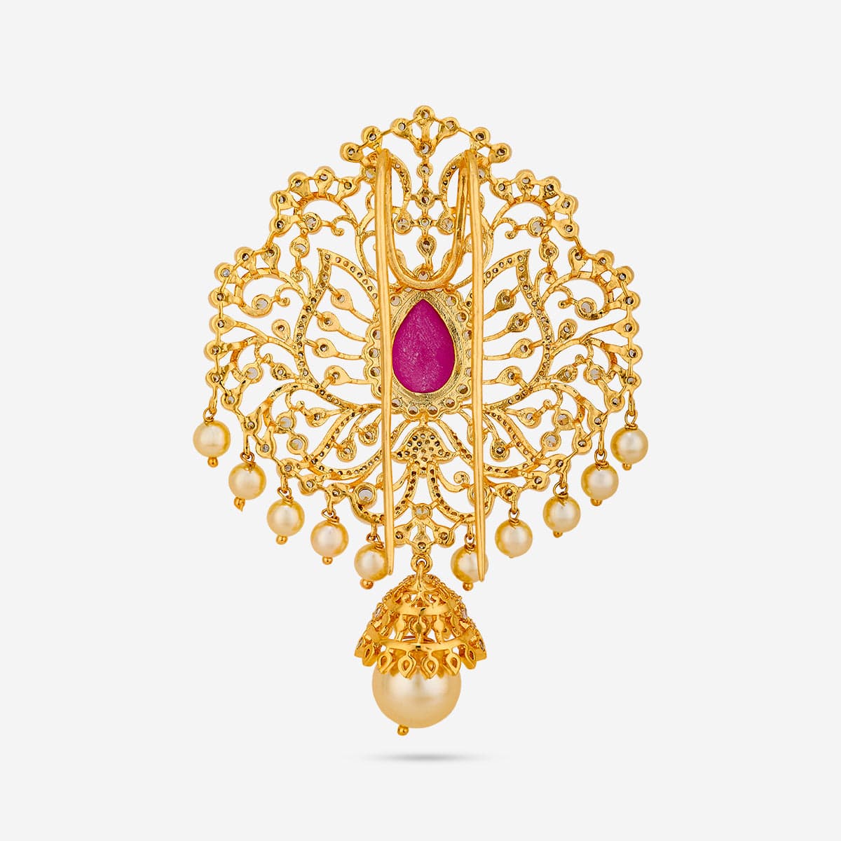 Zircon Hair Brooch 190911 - Image 4