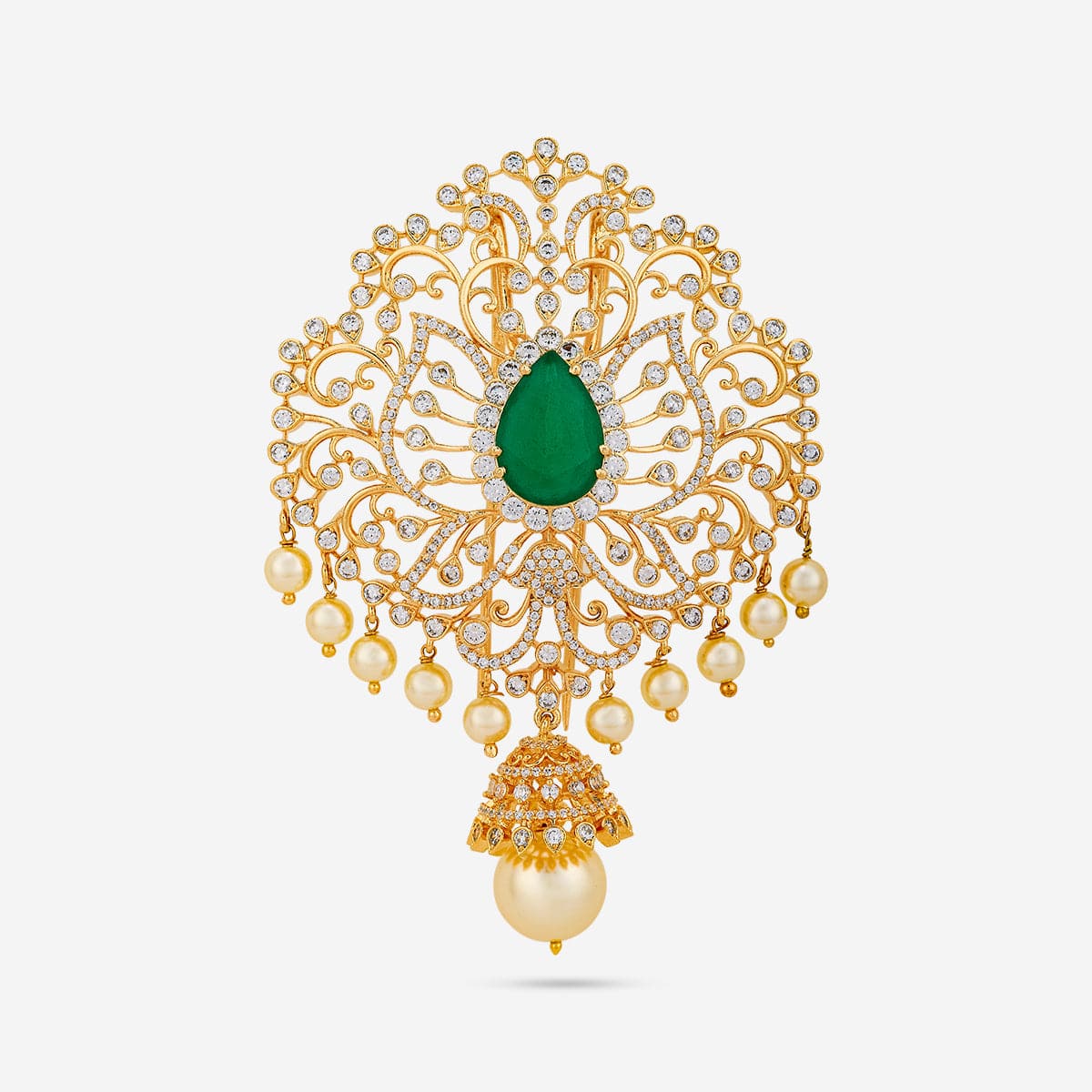 Zircon Hair Brooch 190911 - Image 5