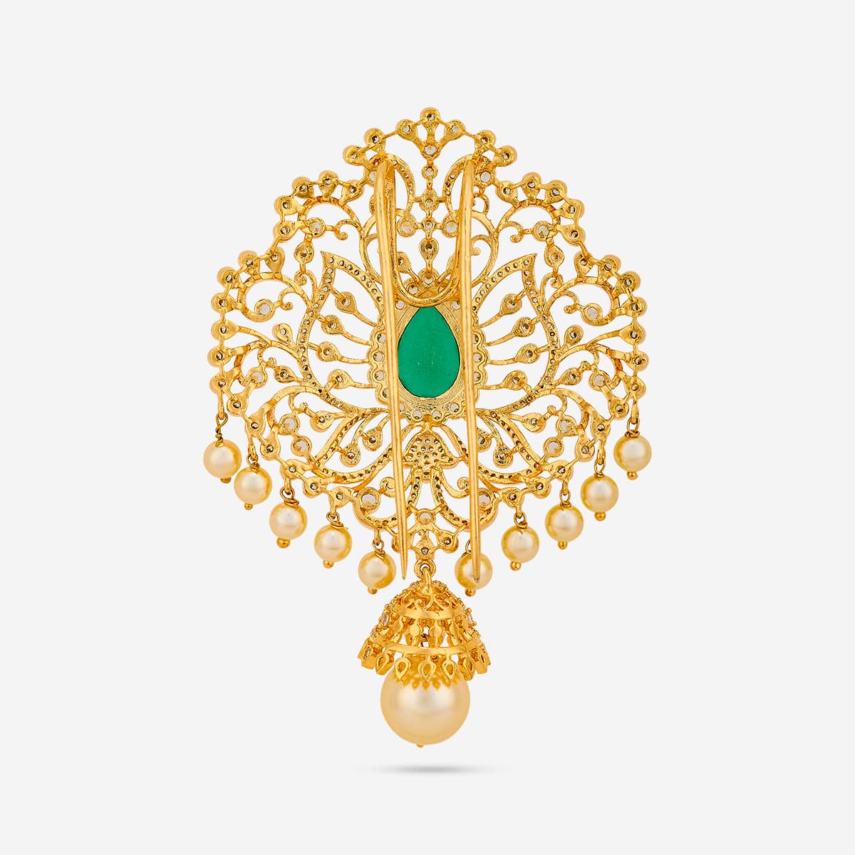 Zircon Hair Brooch 190911 - Image 7