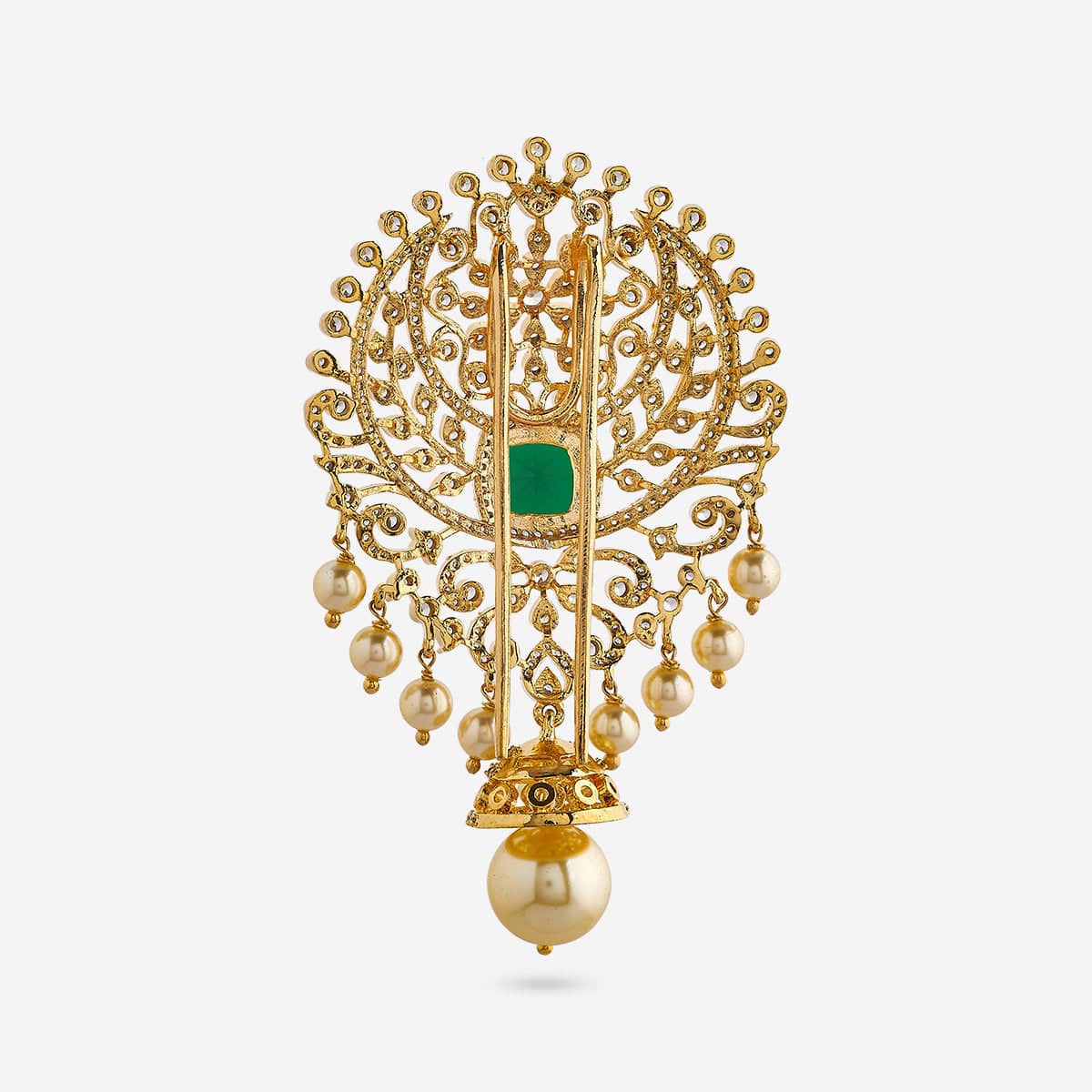 Zircon Hair Brooch 193736 - Image 7