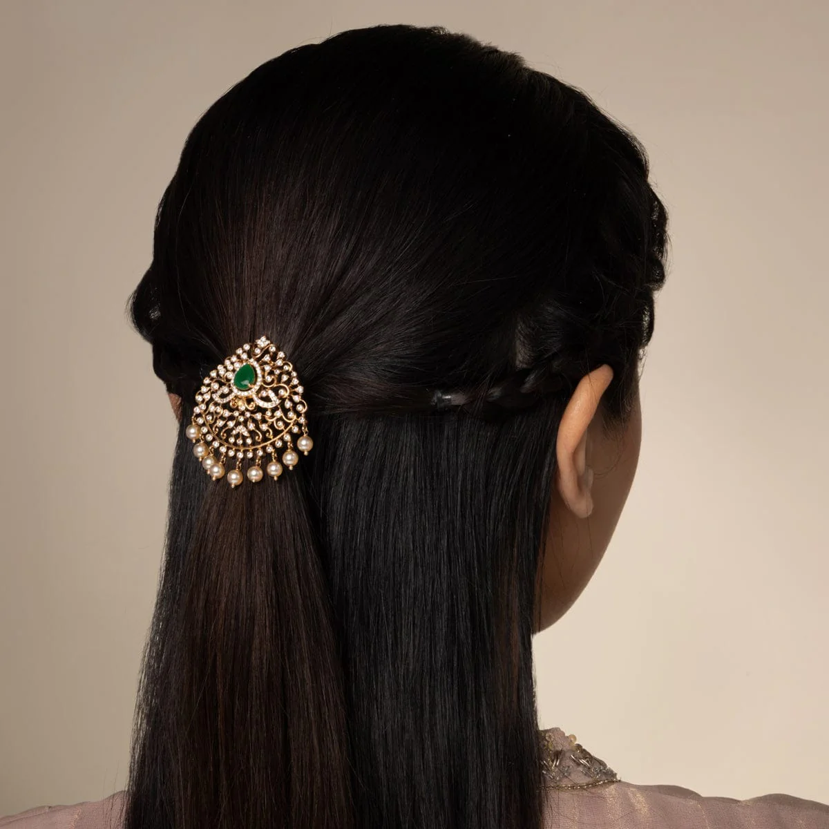 Zircon Hair Brooch 193737 - Image 6