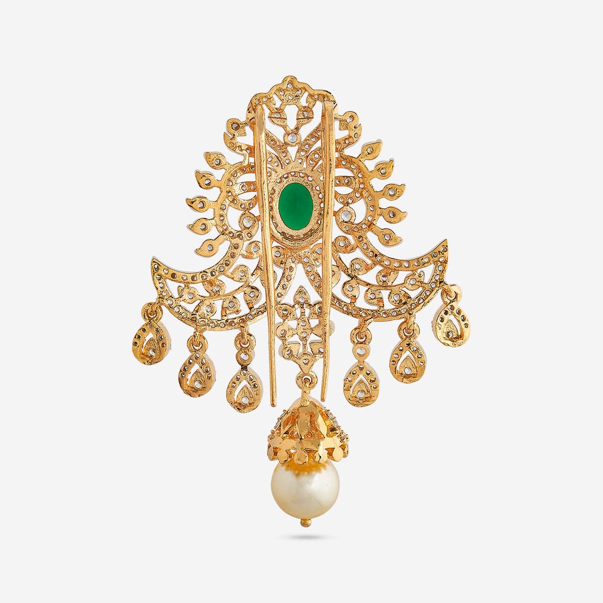 Zircon Hair Brooch 193739 - Image 7