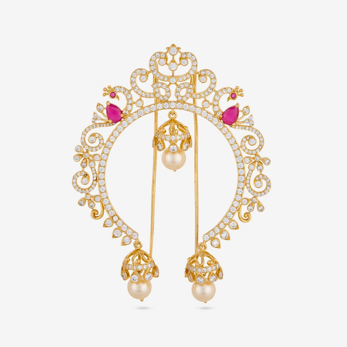 Zircon Hair Brooch 197629