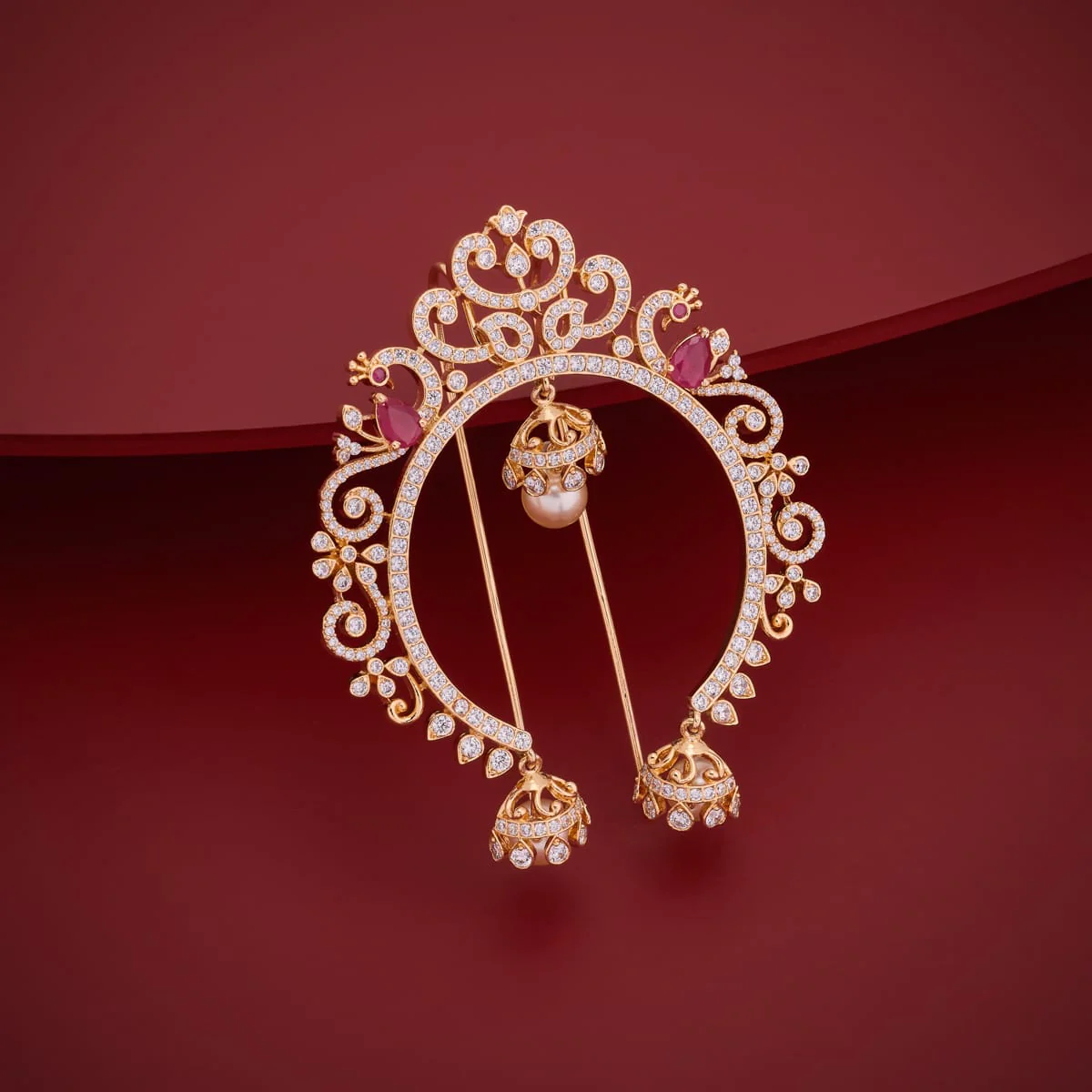 Zircon Hair Brooch 197629 - Image 2