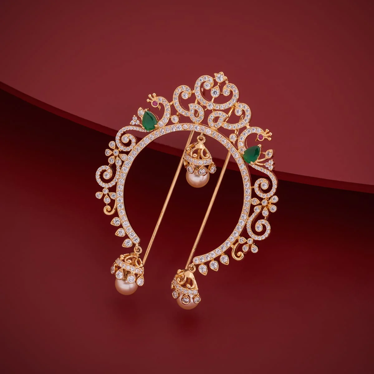 Zircon Hair Brooch 197629 - Image 5