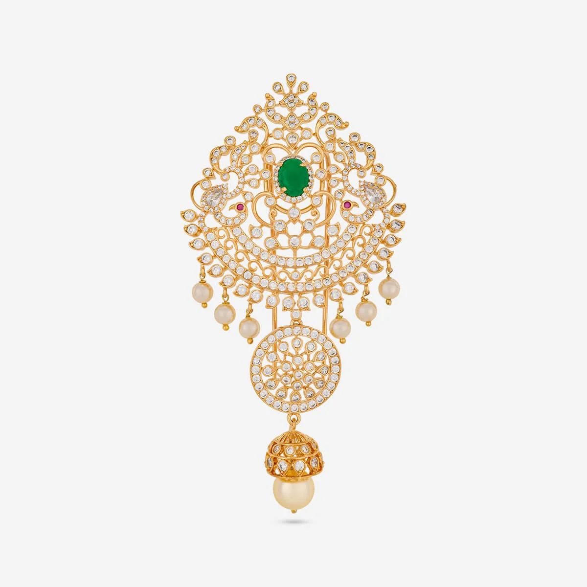 Zircon Hair Brooch 197630