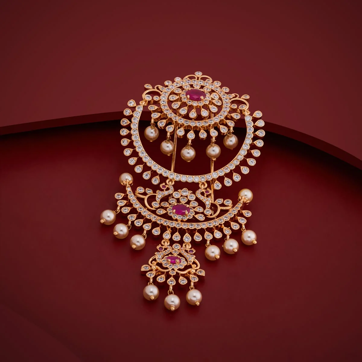 Zircon Hair Brooch 198979 - Image 2