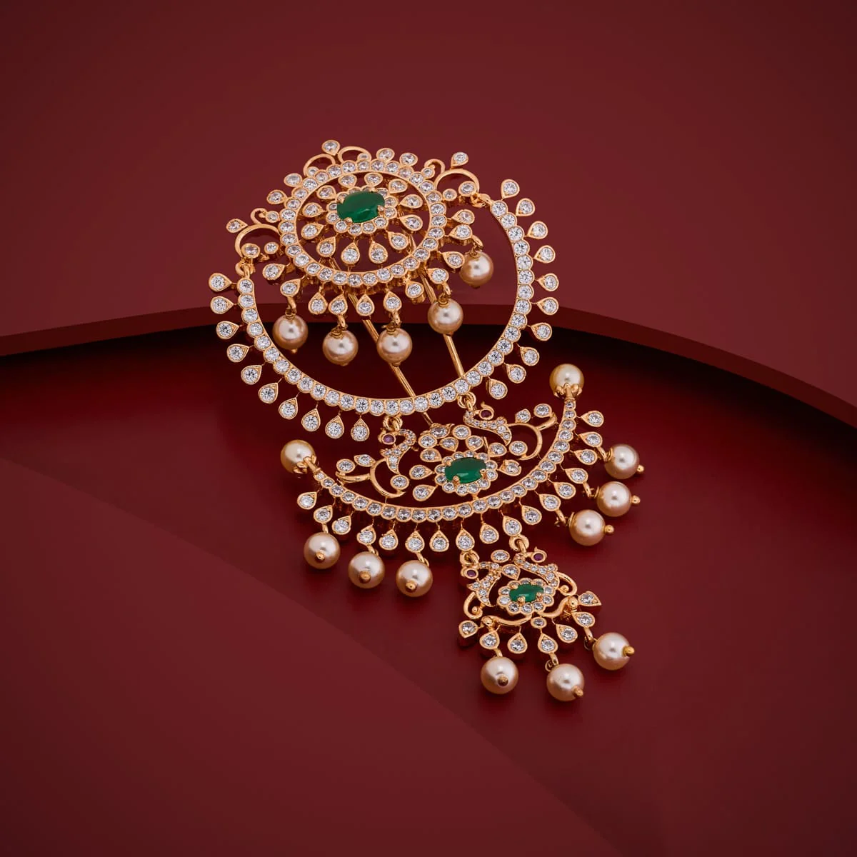 Zircon Hair Brooch 198979 - Image 5